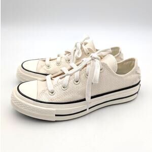 Converse Chuck 70 Unisex Sneaker Shoes Off White Size US W6/M4 EU36.5